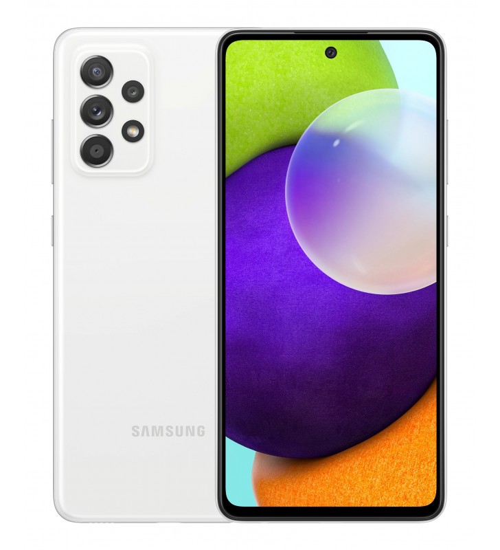 Samsung Galaxy A52 4G A52 128 GB Display 6.5” FHD+ Super AMOLED Awesome White