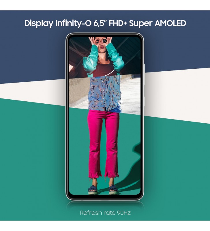 Samsung Galaxy A52 4G A52 128 GB Display 6.5” FHD+ Super AMOLED Awesome White