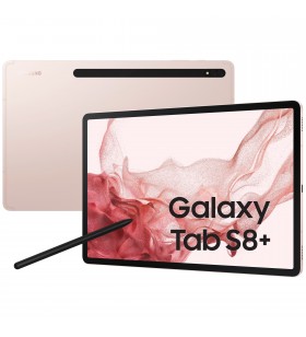 Samsung Galaxy Tab S8+ Galaxy Tab S8+ Tablet Android 12.4 Pollici Wi-Fi RAM 8 GB 128 GB Tablet Android 12 Pink Gold [Versione