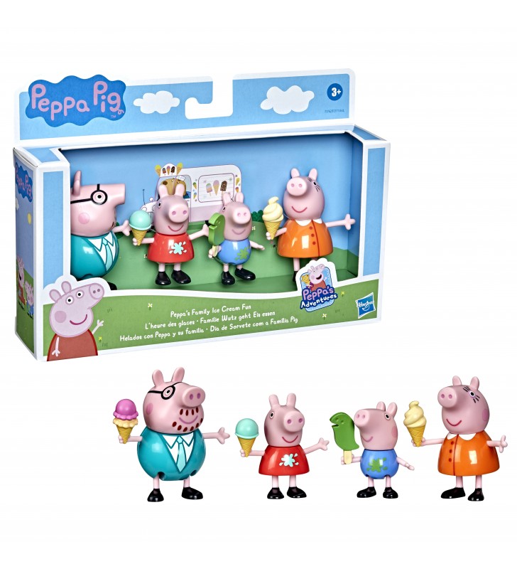 Peppa Pig F37625X0 set di action figure giocattolo