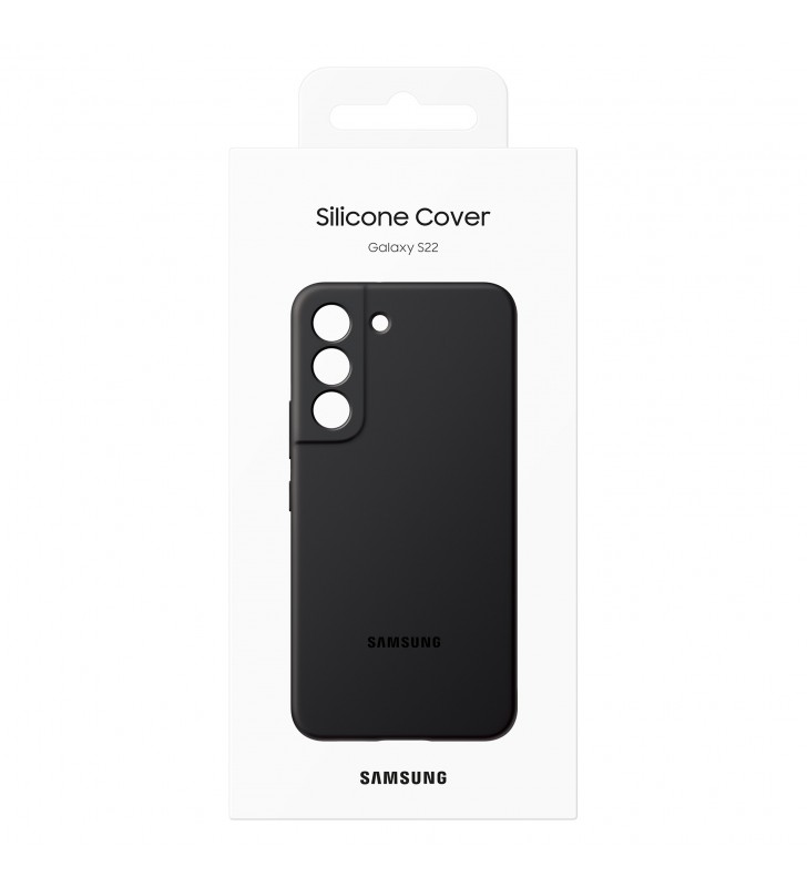 Samsung Cover in Silicone per Galaxy S22, Black