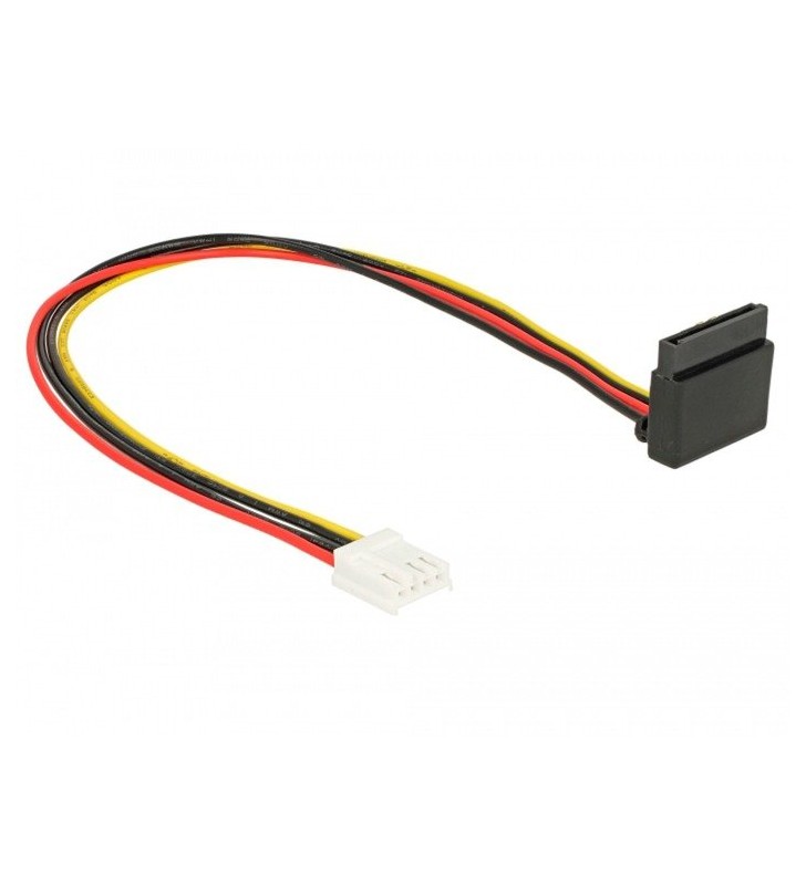 Kabel Power Floppy 4Pin (Buchse)  SATA 15Pin (Buchse)