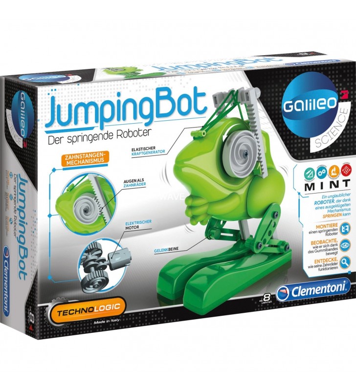 JumpingBot, Experimentierkasten