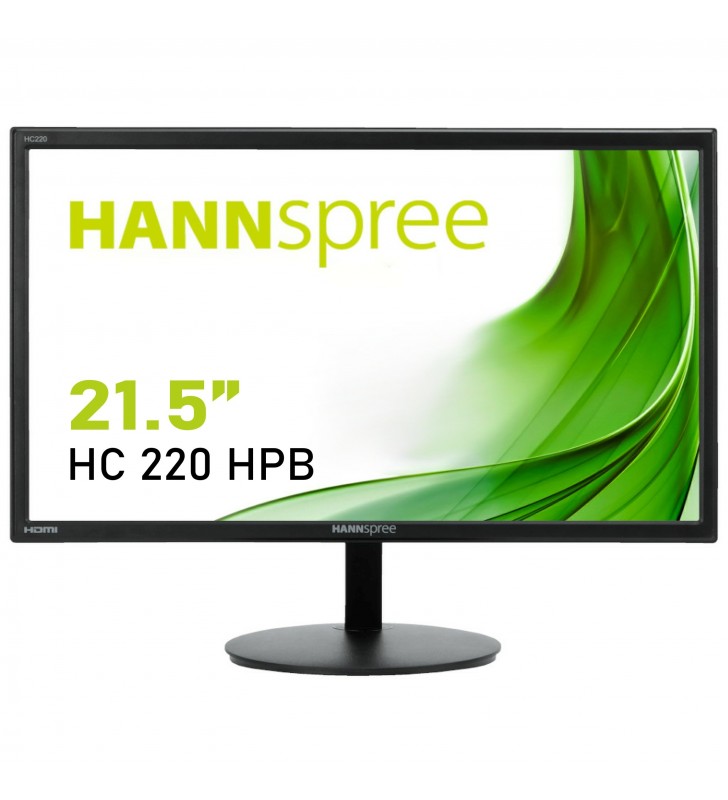 Hannspree HC 220 HPB 54,6 cm (21.5") 1920 x 1080 Pixel Full HD LED Nero