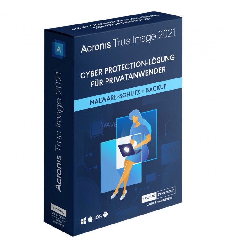 True Image 2021 Advanced Protection, Datensicherung-Software
