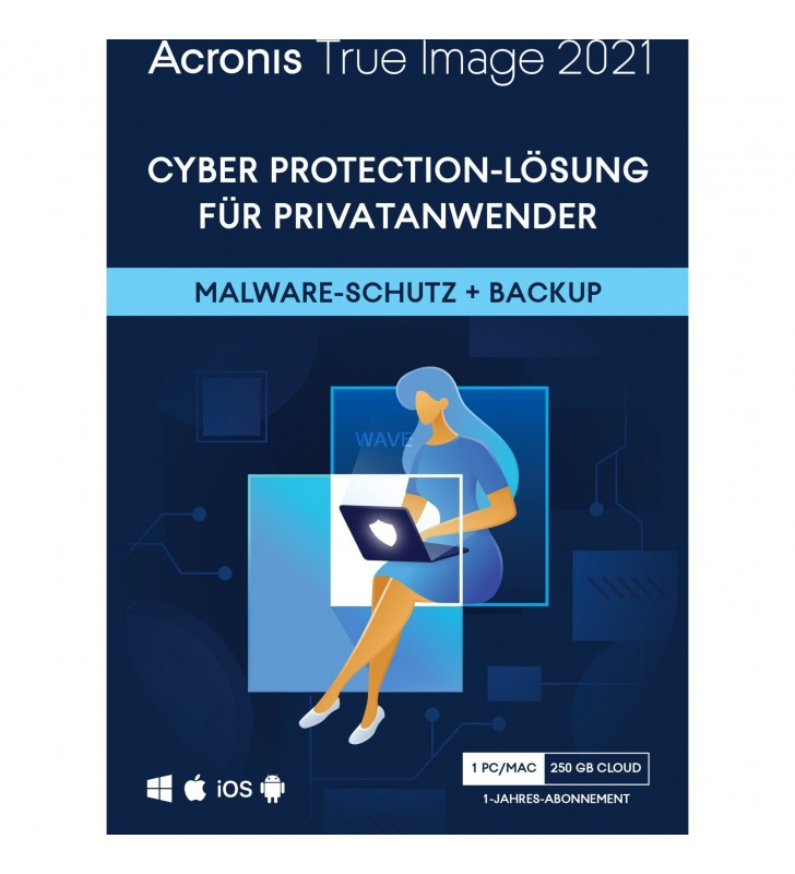 True Image 2021 Advanced Protection, Datensicherung-Software