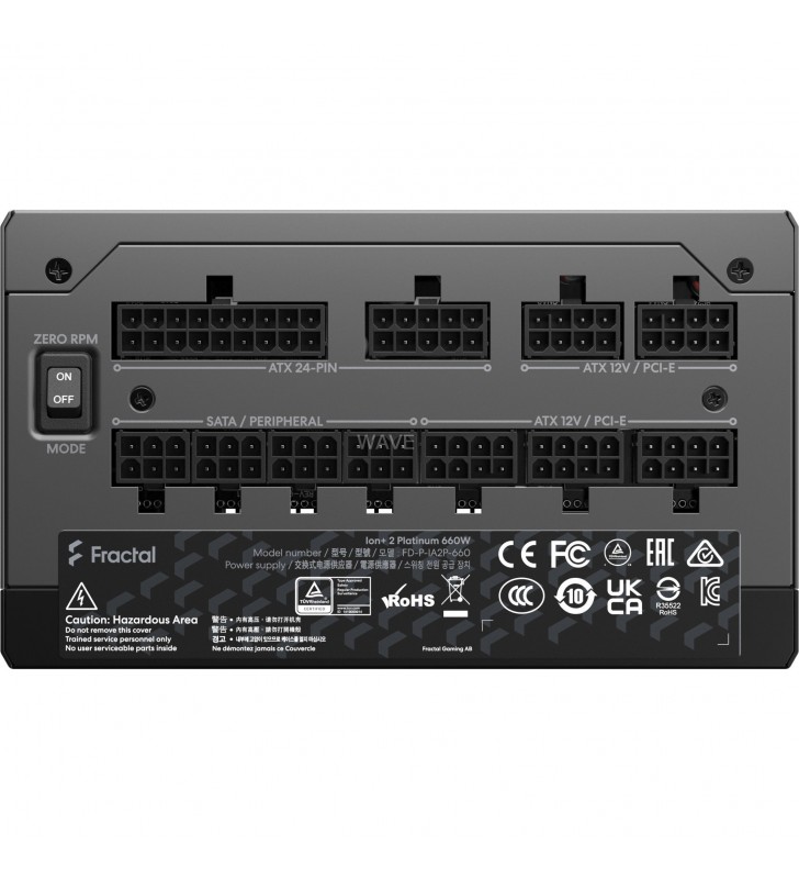 ION+ 2 Platinum 660W, PC-Netzteil