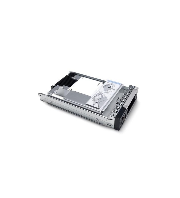 Dell - 480GB SSD SATA Mixed Use 6Gbps 512e 2.5in with 3.5in HYB CARR, CUS Kit