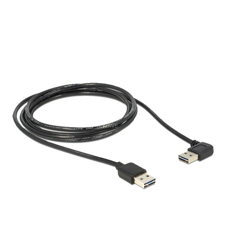 USB 2.0 A-A 90° Easy USB, Kabel