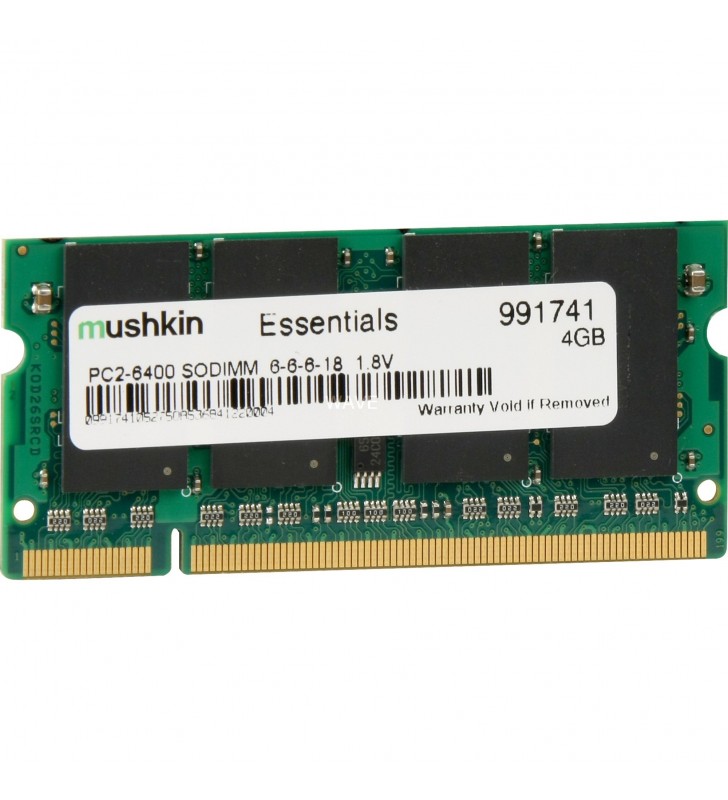 SO-DIMM 4 GB DDR2-800, Arbeitsspeicher