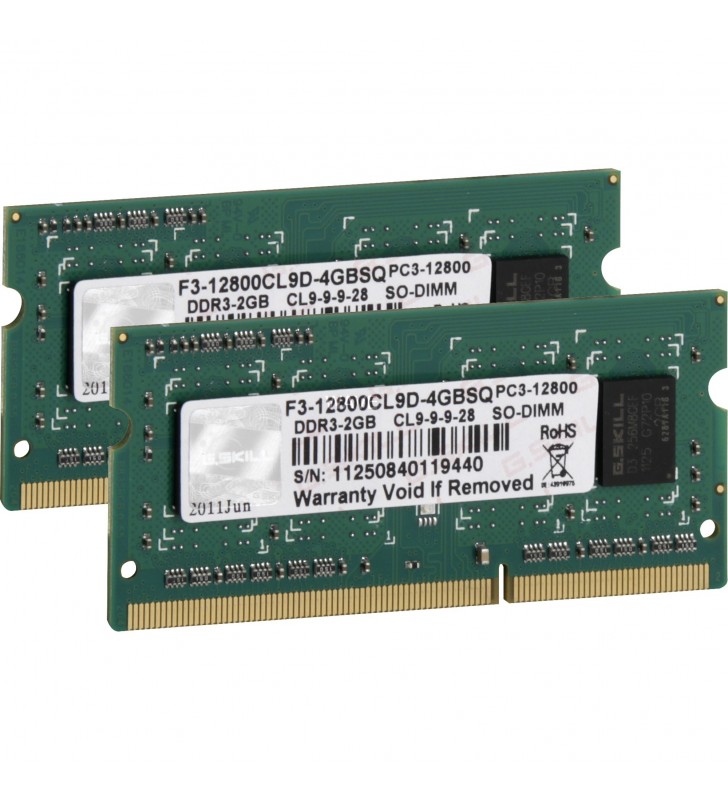 SO-DIMM 4 GB DDR3-1600 Kit, Arbeitsspeicher