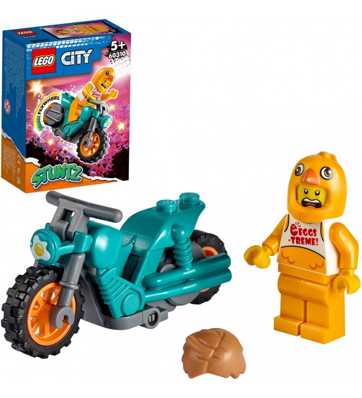 60310 City Stuntz Maskottchen-Stuntbike, Konstruktionsspielzeug