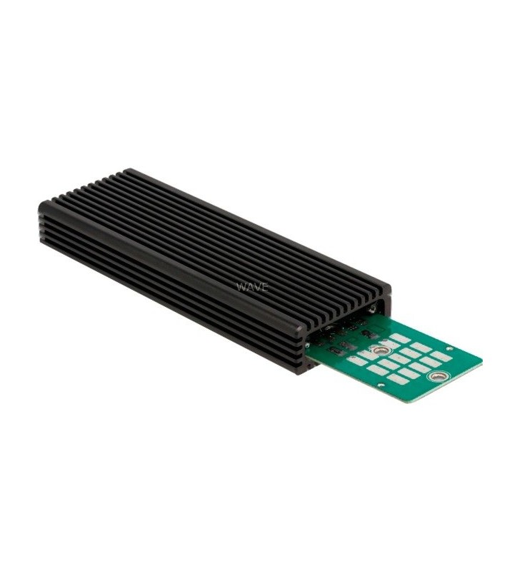 Externes USB Type-C Combo Gehäuse für M.2 NVMe PCIe oder SATA SSD, Laufwerksgehäuse