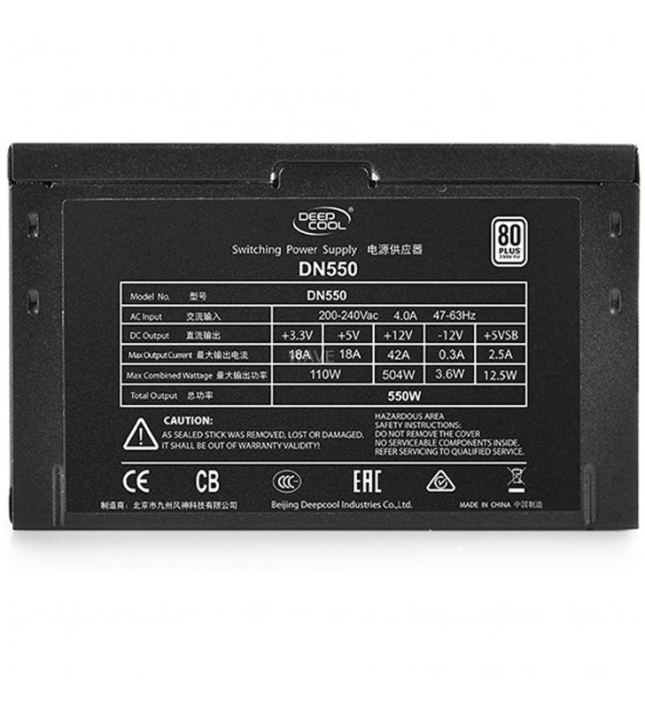 DN550 550W, PC-Netzteil