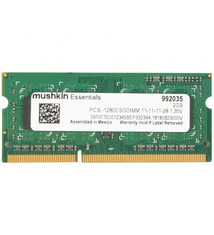 SO-DIMM 2 GB DDR3-1600, Arbeitsspeicher