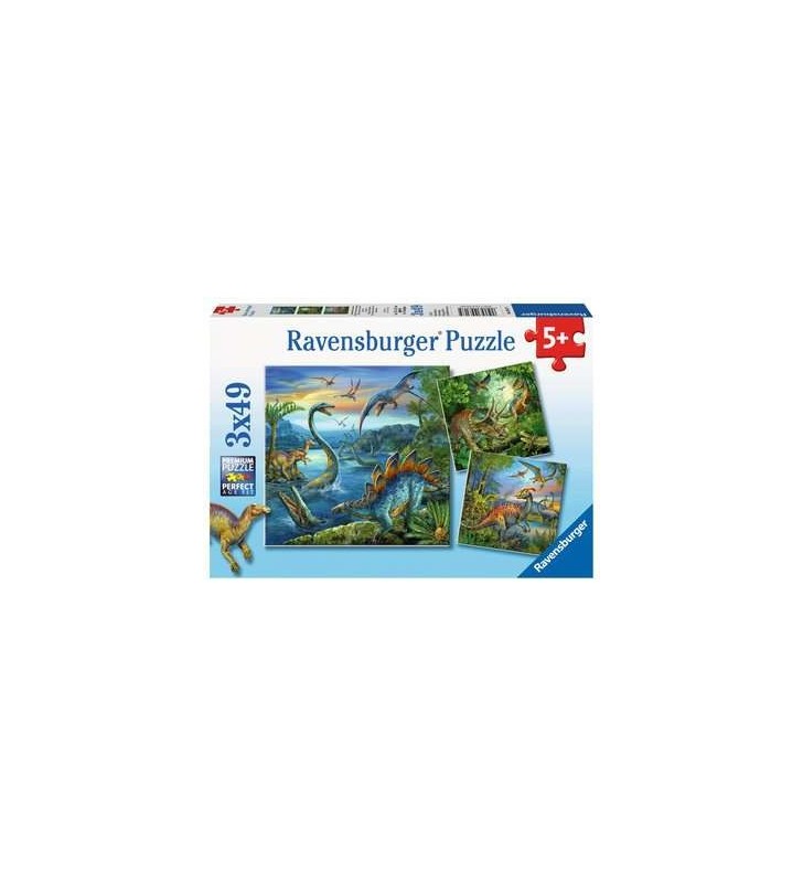 Ravensburger Dinosaur Fascination Puzzle 49 pz Dinosauri