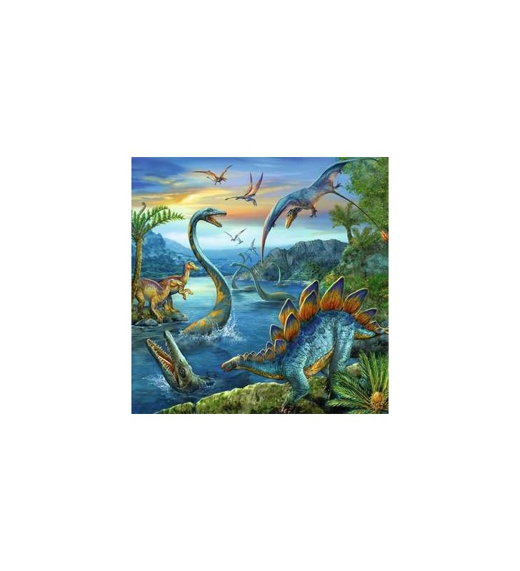 Ravensburger Dinosaur Fascination Puzzle 49 pz Dinosauri