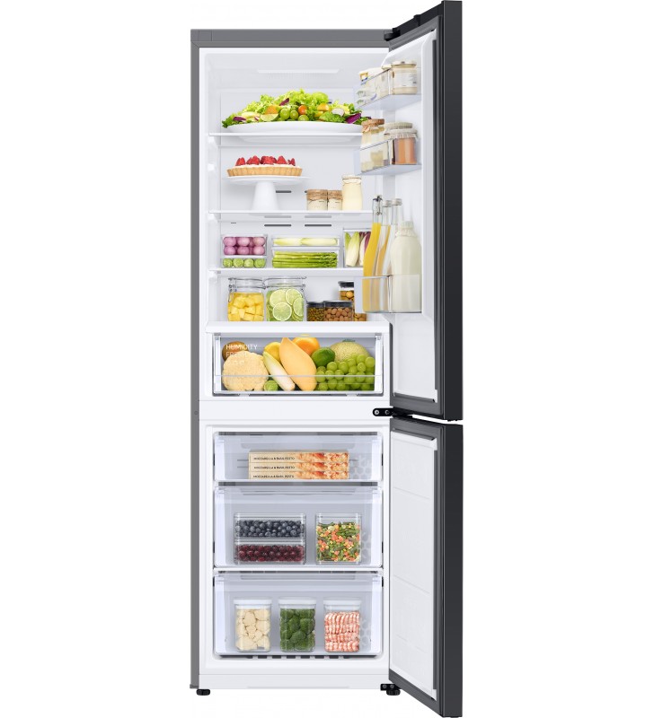 Samsung RL34A6B0D22/EG frigorifero con congelatore Libera installazione 344 L D Nero