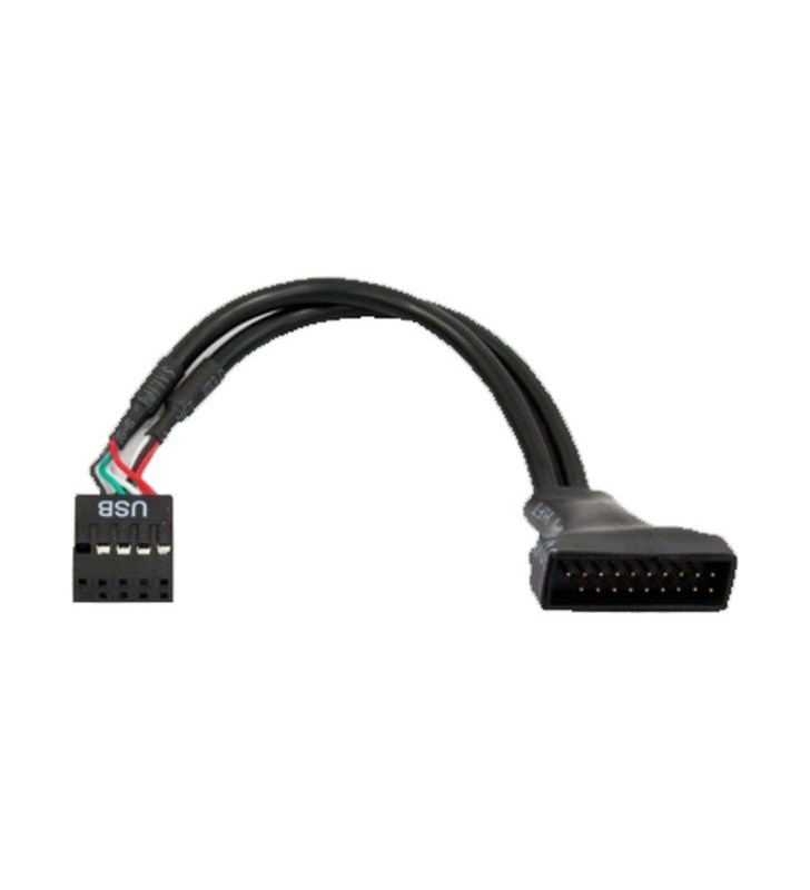 Adapterkabel USB3T2, 19Pin USB 3.0  9Pin USB 2.0
