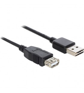 EASY USB 2.0 A Stecker  USB 2.0 A Buchse, Verlängerungskabel