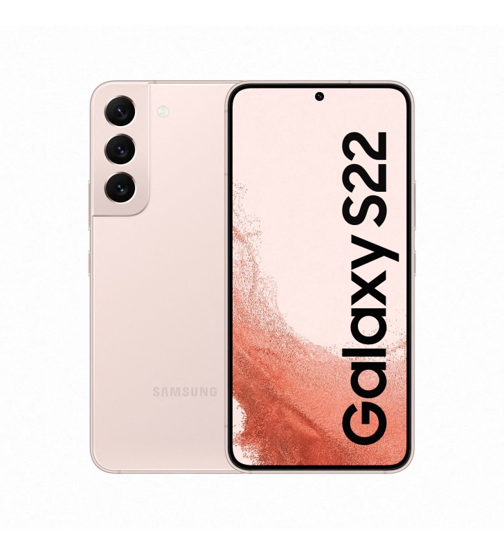 Samsung Galaxy S22 SM-S901B 15,5 cm (6.1") Doppia SIM Android 12 5G USB tipo-C 8 GB 256 GB 3700 mAh Oro, Rosa