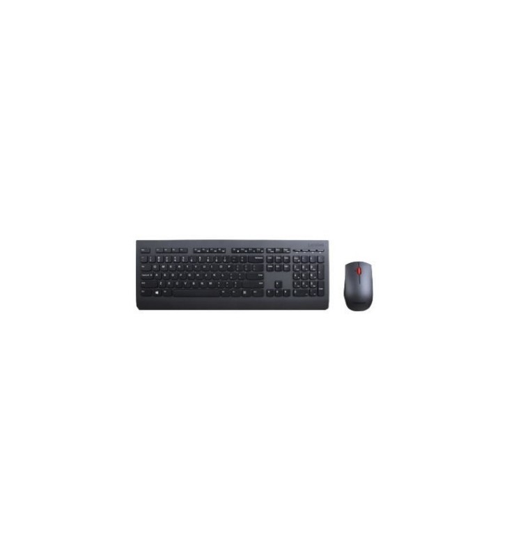 Lenovo 4X30H56809 tastiera RF Wireless QWERTZ Tedesco Nero