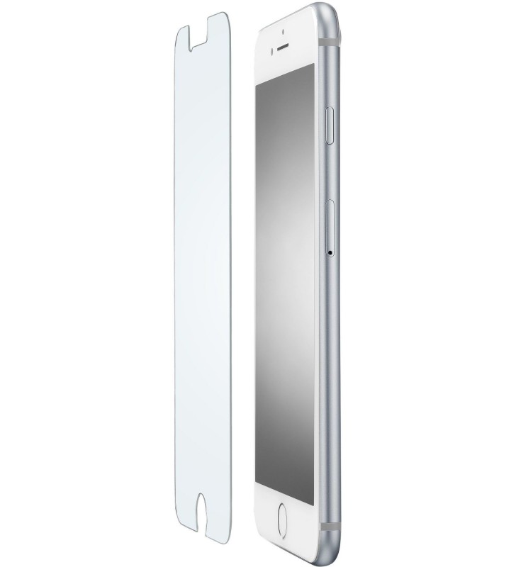 Cellularline Second Glass Ultra - iPhone 7 Plus Vetro temperato trasparente sottile, resistente e super sensibile Trasparente
