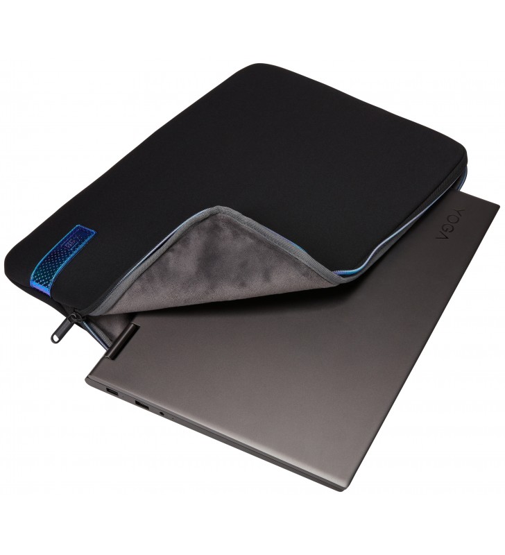 Case Logic Reflect REFPC-116 Black/Gray/Oil borsa per notebook 39,6 cm (15.6") Custodia a tasca Nero