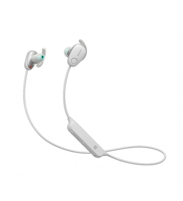 Sony WI-SP600NW Auricolare Wireless In-ear Sport Micro-USB Bluetooth Bianco