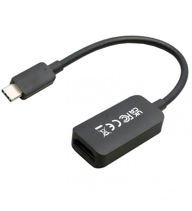 V7 V7USBCHDMI4K60HZ HDMI tipo A (Standard) USB tipo-C Nero