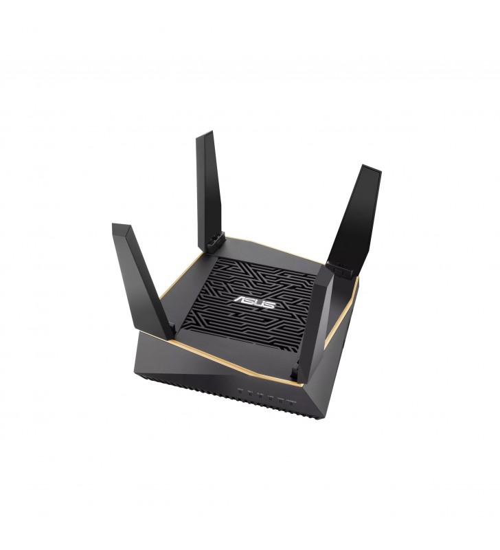 ASUS RT-AX92U router wireless Gigabit Ethernet Banda tripla (2.4 GHz/5 GHz/5 GHz) 4G Nero