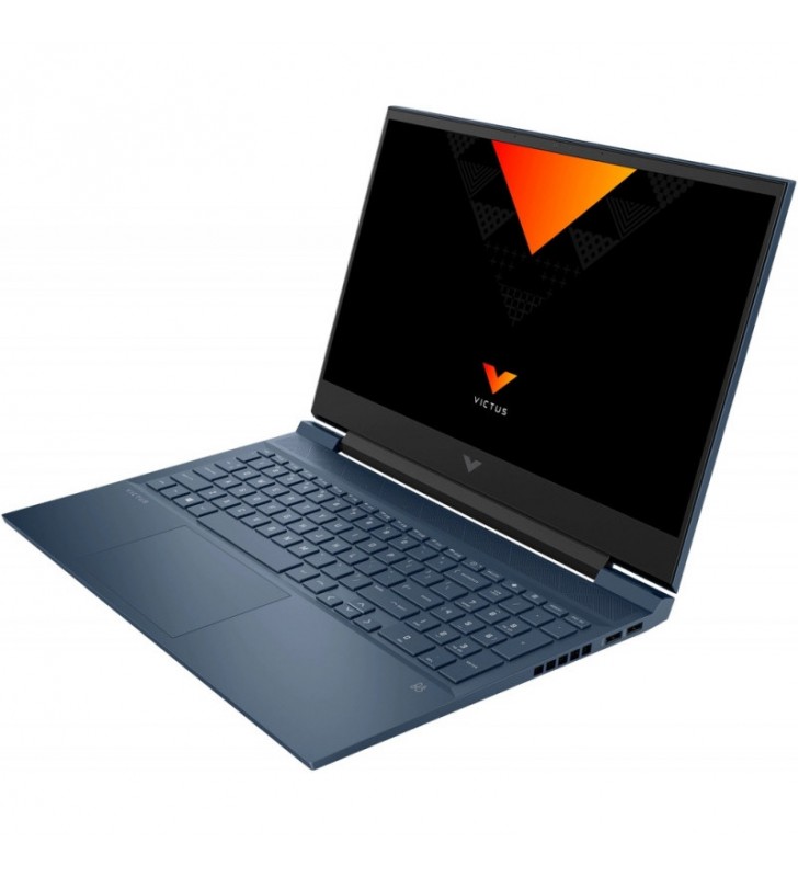 Laptop Gaming Victus by HP 16-d0033nq cu procesor Intel® Core™ i5-11400H, 16.1", Full HD, 144Hz, 16GB, 512GB SSD, NVIDIA® GeForce RTX™ 3050 Ti 4GB, Free DOS, Performance Blue