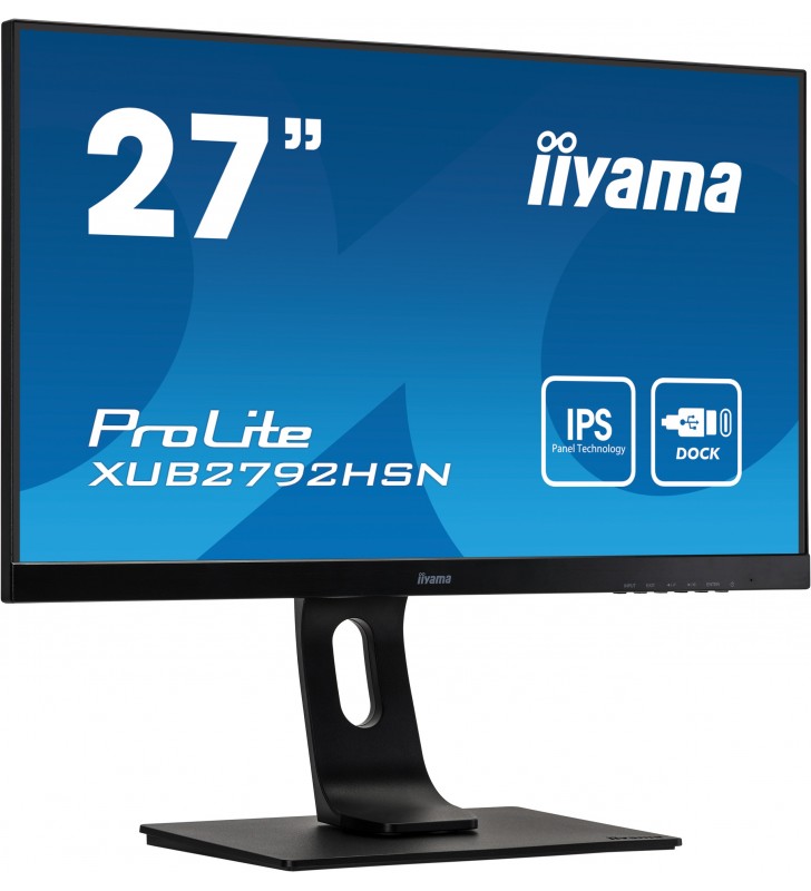 iiyama ProLite XUB2792HSN-B1 Monitor PC 68,6 cm (27") 1920 x 1080 Pixel Full HD LED Nero