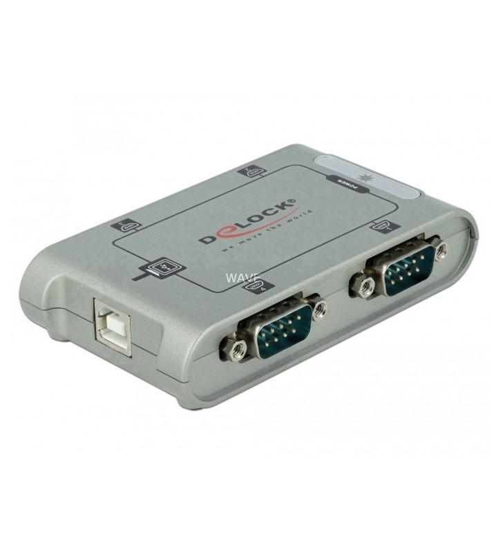 USB 2.0  4x Seriell RS-232 Adapter