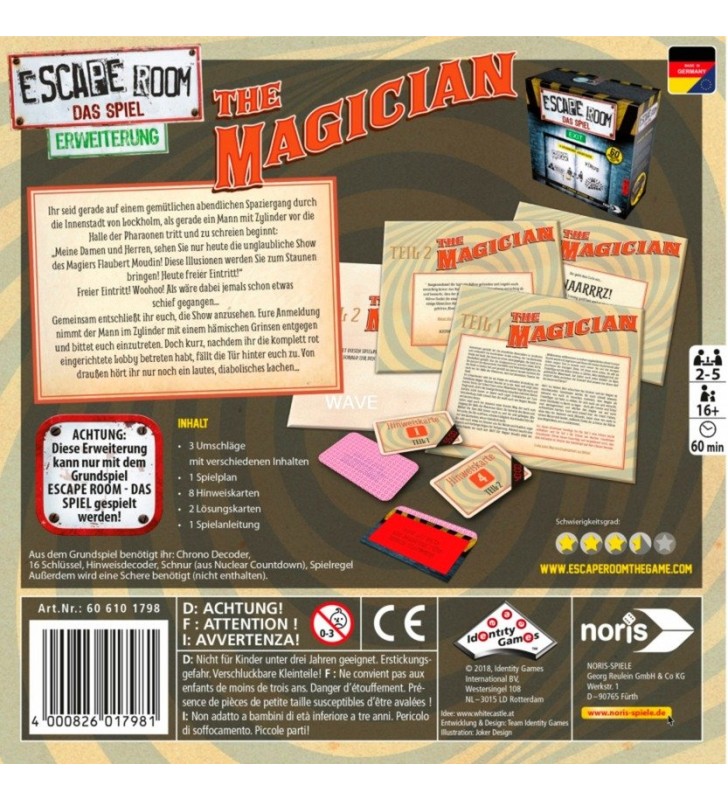 Escape Room: Magician, Partyspiel