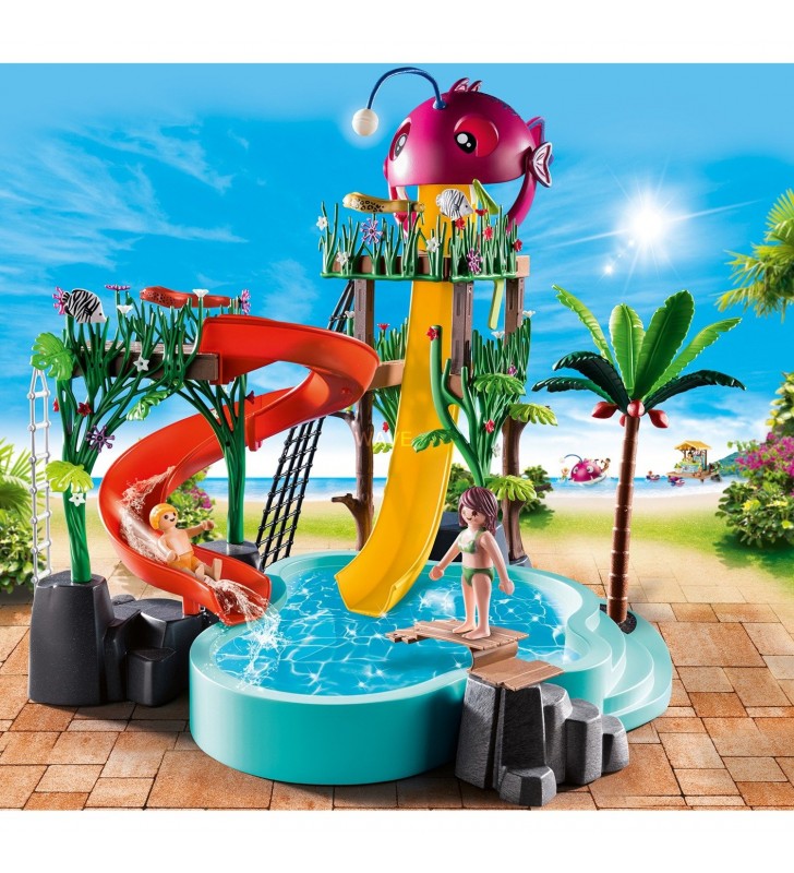 70609 Aqua Park mit Rutschen, Konstruktionsspielzeug