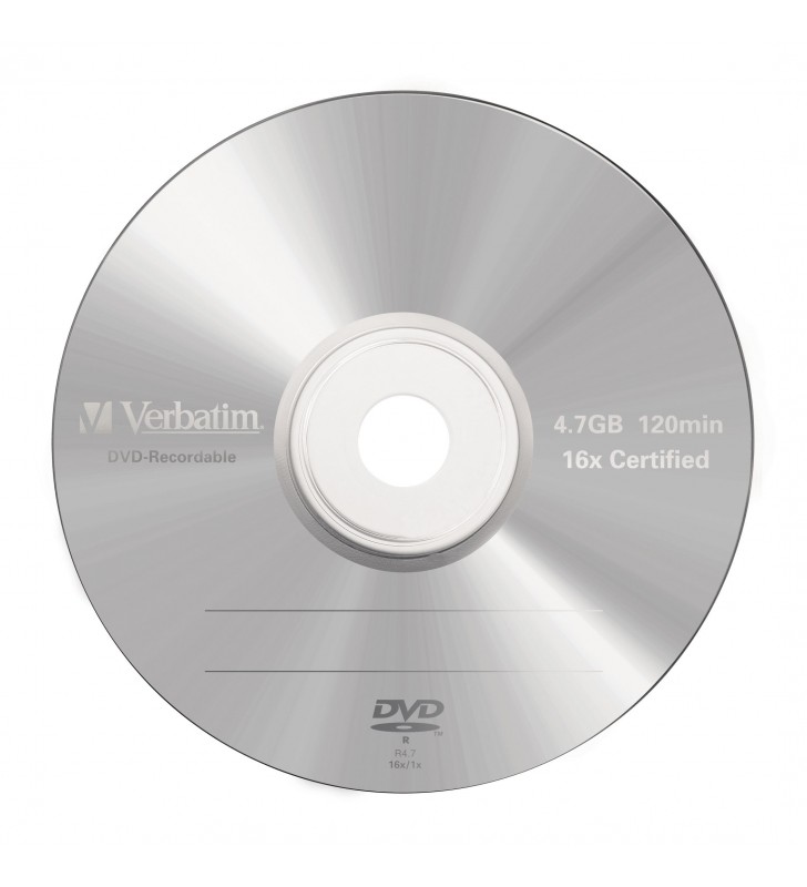 Verbatim DVD-R Matt Silver 4,7 Giga Bites 5 buc.