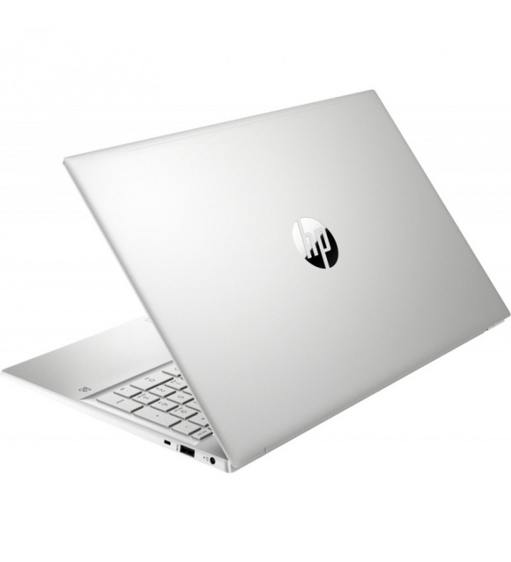 Laptop HP 15.6'' Pavilion 15-eg1016nq, FHD IPS, Procesor Intel® Core™ i7-1195G7 (12M Cache, up to 5.00 GHz), 8GB DDR4, 256GB SSD, Intel Iris Xe, Win 11 Home, Silver