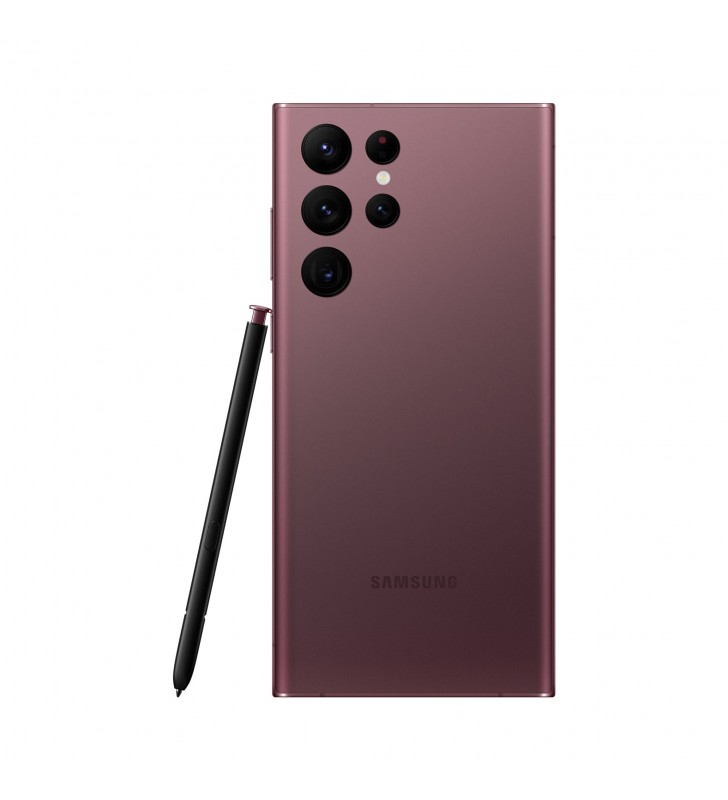 Samsung Galaxy S22 Ultra 5G Display 6.8'' Dynamic AMOLED 2X, 5 fotocamere, RAM 12 GB, 256 GB, 5.000mAh, Burgundy