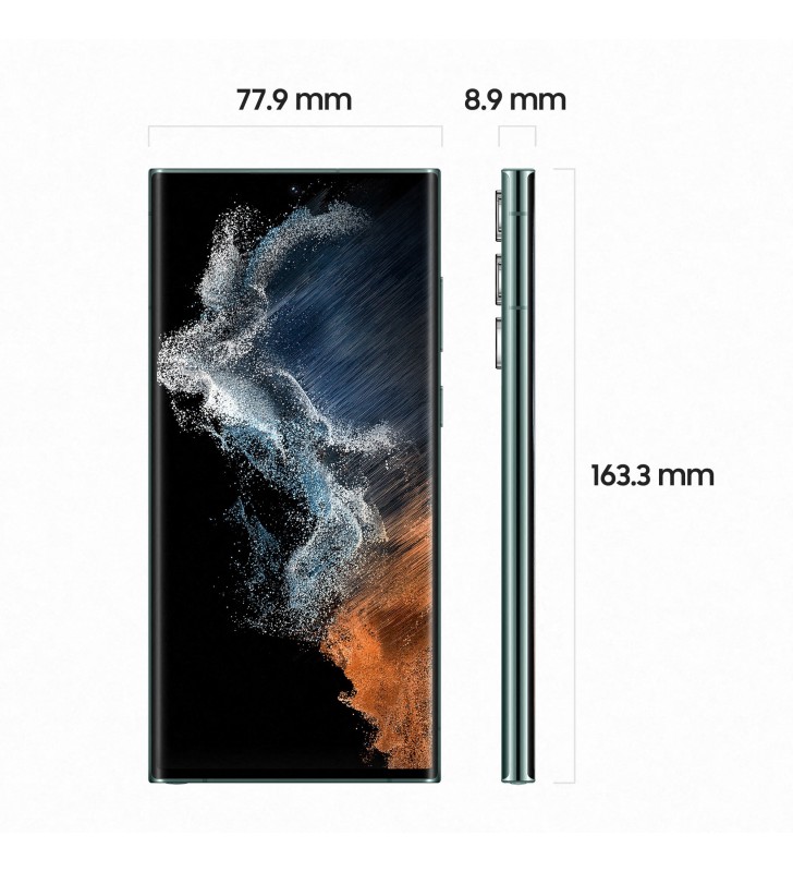 Samsung Galaxy S22 Ultra SM-S908B 17,3 cm (6.8") Doppia SIM Android 12 5G USB tipo-C 12 GB 256 GB 5000 mAh Verde