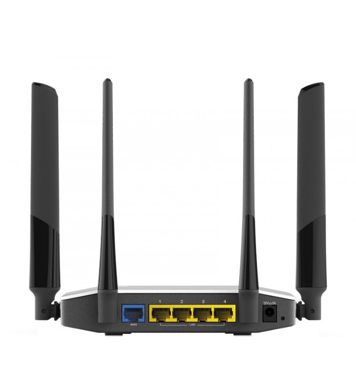 Zyxel NBG6604 router wireless Bandă dublă (2.4 GHz/ 5 GHz) Fast Ethernet Negru, Alb