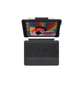 Logitech Slim Combo tastatură pentru terminale mobile QWERTY UK International Grafit Bluetooth