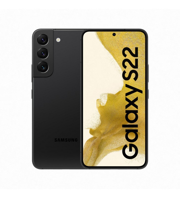 Samsung Galaxy S22 SM-S901B 15,5 cm (6.1") Doppia SIM Android 12 5G USB tipo-C 8 GB 128 GB 3700 mAh Nero