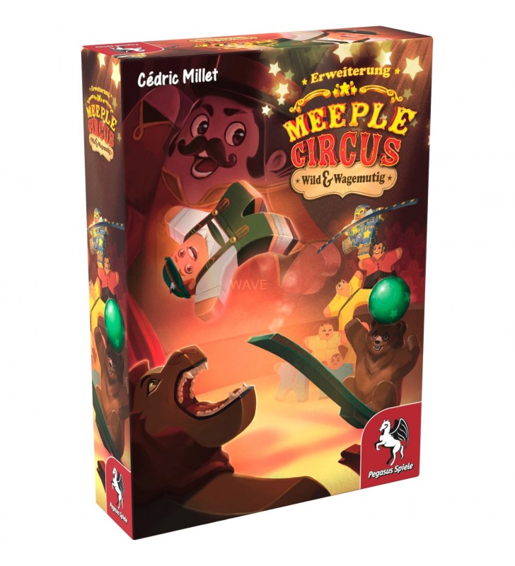 Meeple Circus: Wild & Wagemutig, Brettspiel