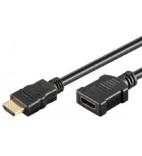 Techly 7.5m HDMI M/F cablu HDMI 7,5 m HDMI Tip A (Standard) Negru