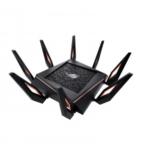 ASUS Rapture GT-AX11000 router wireless Tri-band (2.4 GHz / 5 GHz / 5 GHz) Gigabit Ethernet Negru