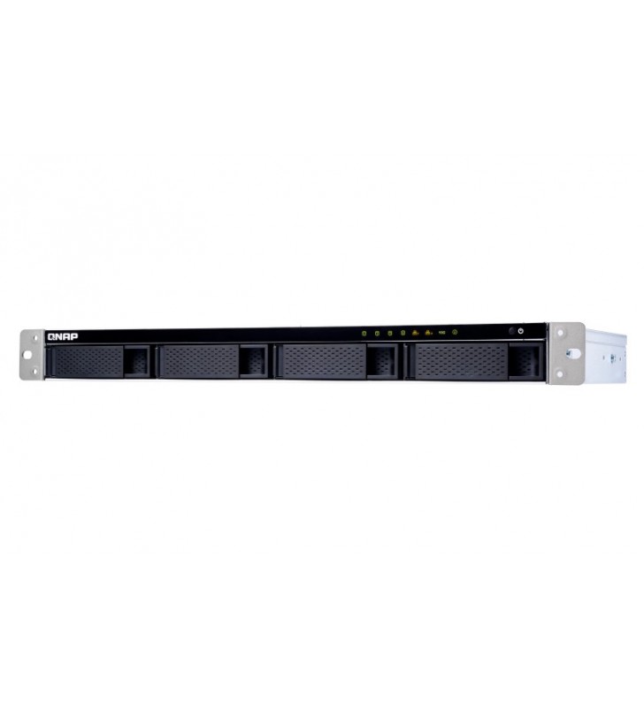 QNAP TS-431XeU Alpine AL-314 Ethernet LAN Cabinet metalic (1U) Negru, Din oţel inoxidabil NAS