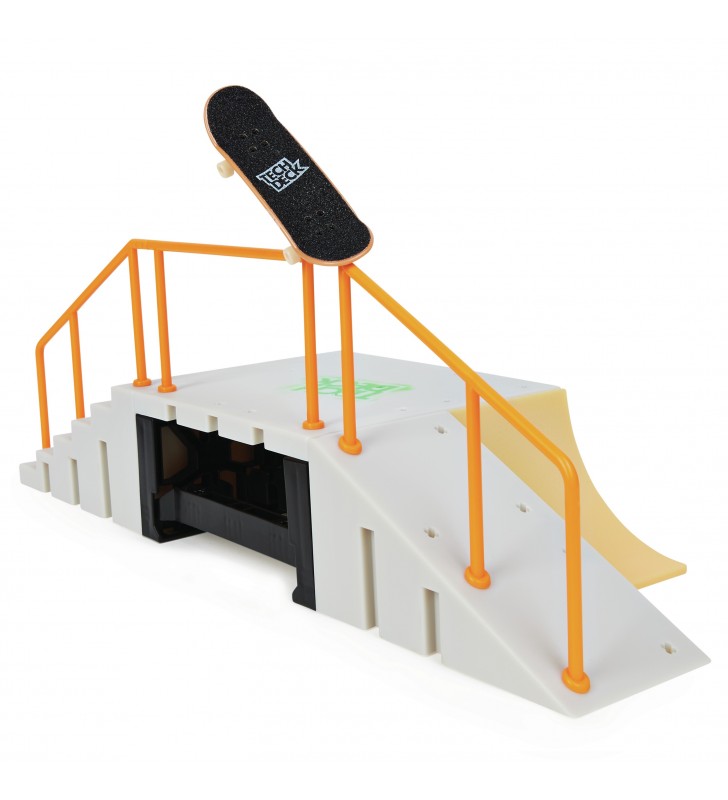 Tech Deck , Rampa e set di gioco con modelli vari e tecnologia X-Connect, personalizzabile e modulabile, mini skate esclusivo,