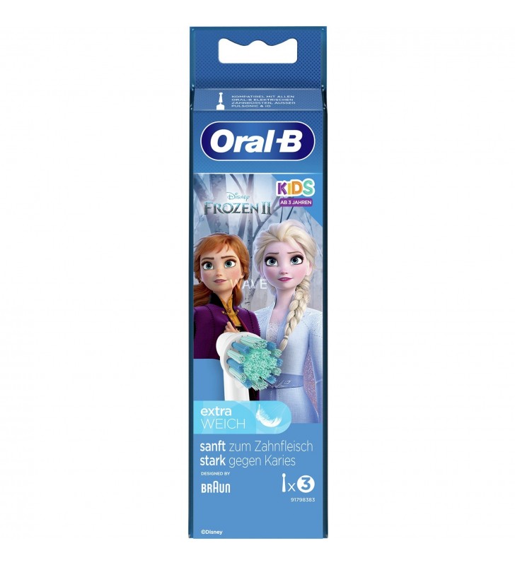Oral-B Kids Frozen II 3er, Aufsteckbürste