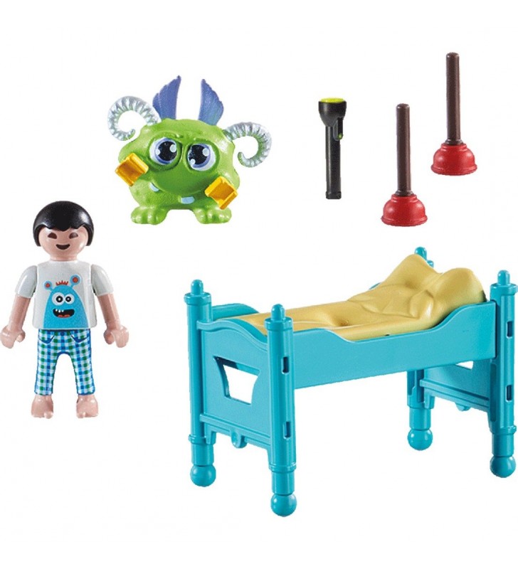 70876 Kind mit Monsterchen, Konstruktionsspielzeug
